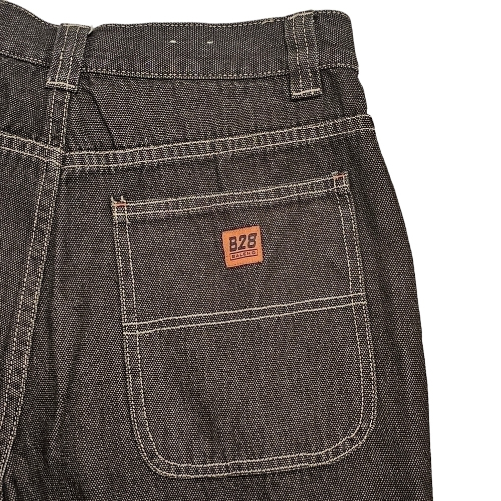 Baleno Wide Leg Jeans Faded Black Size 31 - Picture 4 of 13